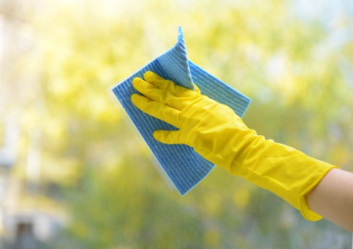 Sustainable carpet cleaning operations with recycling and reusable materials